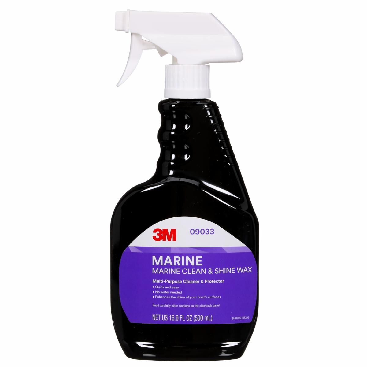 3M™ Marine Clean & Shine Wax 09033, Clear, 500mL, 6 per case 3M