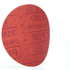 3M™ Red Abr Hookit™ Disc, 01225, 6 in, P100