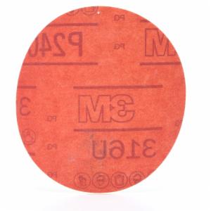 3M™ Hookit Red Abrasive Disc, 01296, 5 in, P240, 50 discs per carton, 6 cartons per caseimage