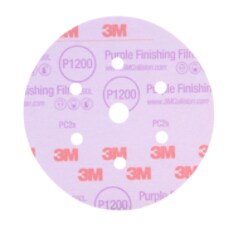 3M™ Purple Finishing Film Hookit™ Disc D/F, 30768, 6 in, P1200