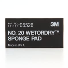 3M™ Wetordry™ Sponge Pad, 05526, 2 3/4 in x 5 1/2 in x 3/8 in (2.75 cm x 13.97 cm x 0.95 cm)