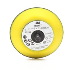 3M™ Hookit™ Disc Pad 02700, 3 in x 1/2 in 5/16-24 External