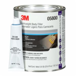 3M™ Lightweight Body Filler 05800, 1 qt, 6/Caseimage