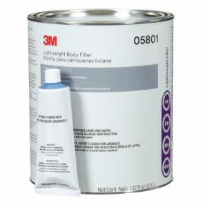 3M™ Lightweight Body Filler 05801, 1 gal, 4/Caseimage