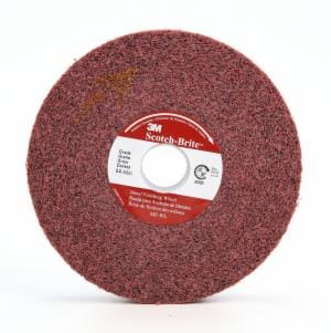 Scotch-Brite Metal Finishing Convolute Wheel, MF-WL, 5A Medium, 6 in x 1/2 in x 1 in, 4 ea/Caseimage