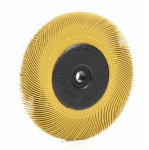 Scotch-Brite Radial Bristle Brush, 6 in x 7/16 in x 1 in 80 with Adapter, 5 ea/Caseimage