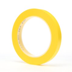 3M™ Vinyl Tape 471 Yellow, 1/2 in x 36 yd 5.2 mil