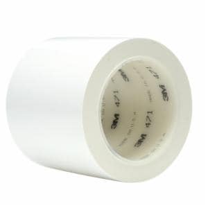 3M™ Vinyl Tape 471, White, 3 in x 36 yd, 5.2 mil, 12 Roll/Caseimage
