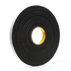 3M™ Vinyl Foam Tape 4516 Black, 3/4 in x 36 yd