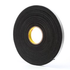 3M™ Vinyl Foam Tape 4516 Black, 3/4 in x 36 yd
