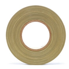 Scotch® Polyethylene Ctd Cloth Tape 390 Olive, 1inx60yd 11.7 mil