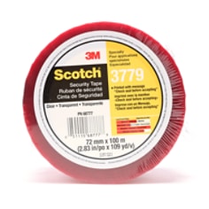 Scotch® Printed Message Box Seal Tape 3779 Clear, 72mmx100 m