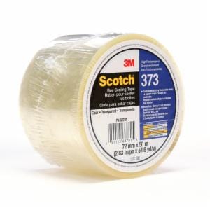 Scotch Box Sealing Tape 373, Clear, 72mm x 50m, 24/Case, Individually Wrapped Conveniently Packaged image Scotch Box Sealing Tape 373, Clear, 72mm x 50m, 24/Case, Individually Wrapped Conveniently Packagedimage