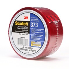 Scotch® High Performance Box Sealing Tape 373 Red, 48 mm x 50 m