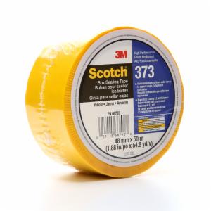 Scotch Box Sealing Tape 373, Yellow, 48 mm x 50 m, 36/Case, Individually Wrapped Conveniently Packaged image Scotch Box Sealing Tape 373, Yellow, 48 mm x 50 m, 36/Case, Individually Wrapped Conveniently Packagedimage