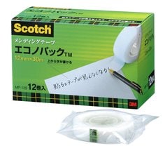 スコッチ® メンディングテープ エコノパック™  (30m巻 巻芯径25mm) MP-12S