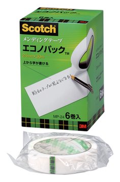 スコッチ® メンディングテープ エコノパック™  (30m巻 巻芯径76mm) MP-24