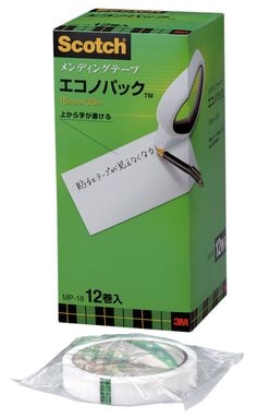 スコッチ® メンディングテープ エコノパック™  (30m巻 巻芯径76mm) MP-18