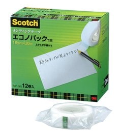 スコッチ® メンディングテープ エコノパック™  (30m巻 巻芯径25mm) MP-18S