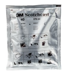 3M™ Scotchcast™ 40C résine 40 polyuréthane hydrophobe, sans embout 426g (370 ml)