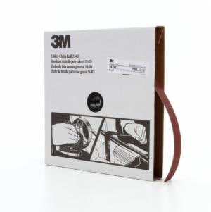 3M™ Utility Cloth Roll 314D, P80 J-weight, 1 in x 50 yd, 5 ea/Caseimage