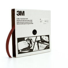 3M™ Utility Cloth Roll 314D, 1-1/2 in x 50 yd P60 X-weight