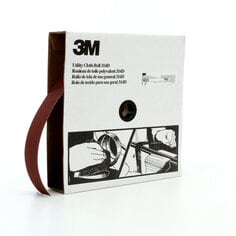 3M™ Utility Cloth Roll 314D, 2 in x 50 yd P80 J-weight