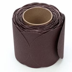 3M™ Stikit Cloth Disc Roll 341D, P120 X-weight, 5 in x NH, 100 discs/roll, 4 rolls/Case image 3M™ Stikit Cloth Disc Roll 341D, P120 X-weight, 5 in x NH, 100 discs/roll, 4 rolls/Caseimage