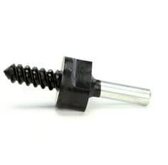 3M™ Unitized Wheel Mandrel 936, 2-1/16inx1/4inx3/4 in Plastic