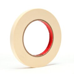 Scotch® High Perf Masking Tape 213 Tan, 1/2inx60yd 6.5 mil