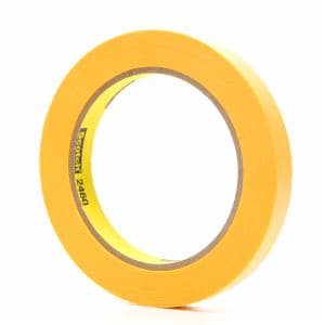 Scotch Ultimate Paint Edge Masking Tape 2460, Gold, 1/2 in x 60 yd, 3.3 mil, 72 Rolls/Case image Scotch Ultimate Paint Edge Masking Tape 2460, Gold, 1/2 in x 60 yd, 3.3 mil, 72 Rolls/Caseimage
