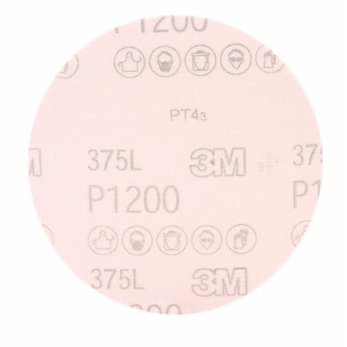 3M Hookit Film Disc 375L, 6 x NH P1200