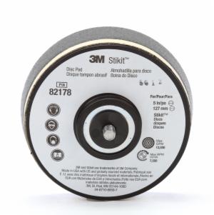 3M™ Stikit Disc Pad 82178, 5 in x 1-1/4 in 5/16-24 External, 10 ea/Case image 3M™ Stikit Disc Pad 82178, 5 in x 1-1/4 in 5/16-24 External, 10 ea/Caseimage