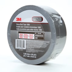 3M™ Value Duct Tape 1900 Silver, 1.88 in x 60 yd 5.8 mil