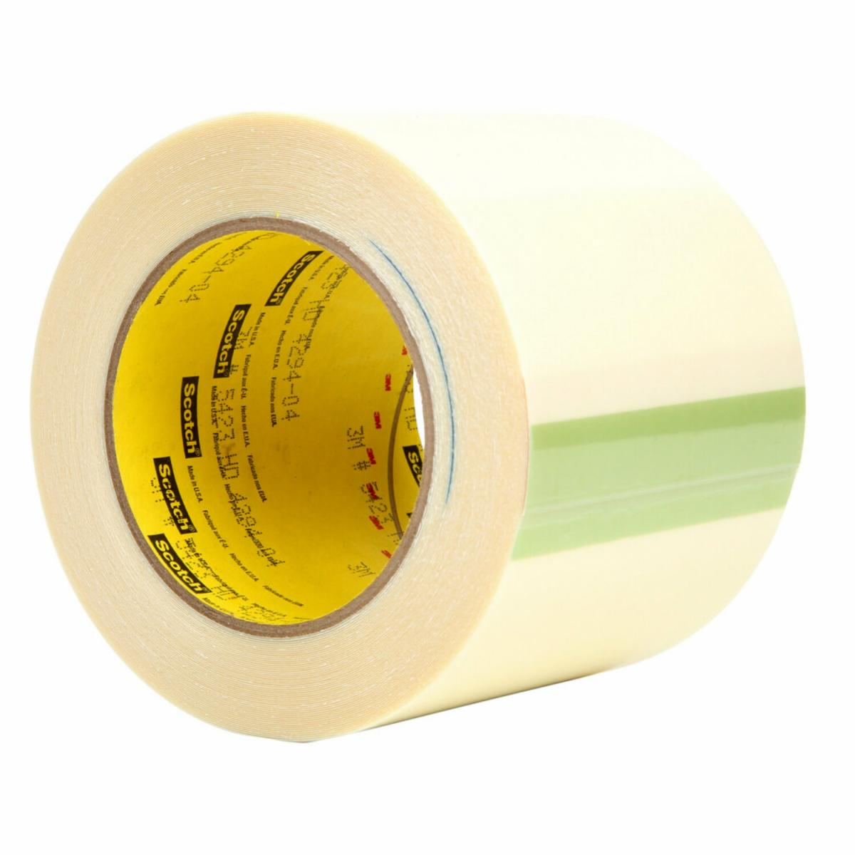 3M™ UHMW Film Tape 5423, Transparent, 4 in x 18 yd, 11.7 mil, 3/Case