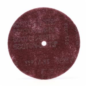 Scotch-Brite High Strength Disc, 6 in x 1 in, A VFN, 7/8 in Slit w/Keyway, 100 ea/Caseimage