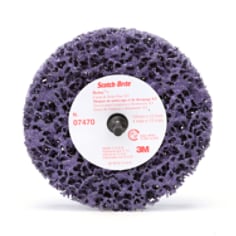 Scotch-Brite™ Roloc™ + Clean&Strip XT Disc 07470 4inx.5in S XCS