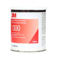 3M™ Neoprene High Perf Rubber & Gasket Adh 1300 Yellow, 1 Quart