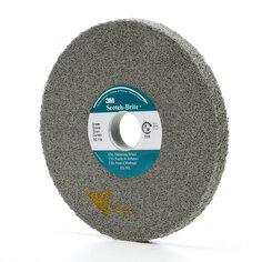 Scotch-Brite™ EXL Deburring Wheel, XL-WL, FIN, 6 in x 1/2 in x 1 in (15.24 cm x 1.27 cm x 2.54 cm)