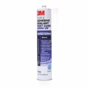 3M™ Marine Adhesive Sealant 4000 UV, Black, 295 mL Cartridge, 12/Case image 3M™ Marine Adhesive Sealant 4000 UV, Black, 295 mL Cartridge, 12/Caseimage