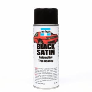 Mar-Hyde Black Satin Automotive Trim Coating, 03811, Aerosol, 12 oz Net Wt, 12 per case image Mar-Hyde Black Satin Automotive Trim Coating, 03811, Aerosol, 12 oz Net Wt, 12 per caseimage