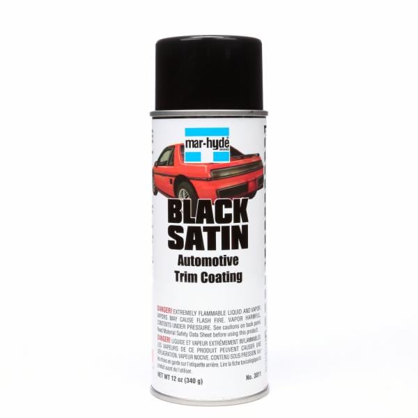 Mar-Hyde Black Satin Automotive Trim Coating