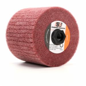 Standard Abrasives MD Mini-Brush 875703, 4-1/2 in x 4 in x 5/8-11 FB039 20-71 A MED Medium Density, 1 ea/Caseimage