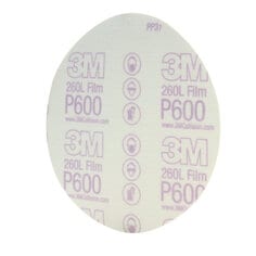 3M™ Stikit™ Finishing Film Disc, 01321, 6 in, P600