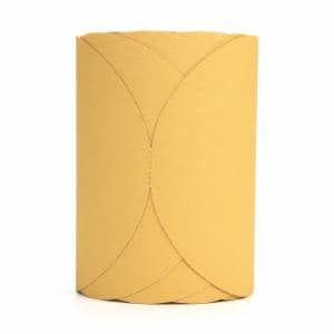 3M™ Stikit Gold Film Disc Roll, 01362, 6 in, P100 grade, 125 discs per roll, 4 rolls per caseimage