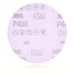 3M Clean Sanding Disc 360L, 01708, 5 in P400