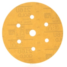 3M™ Hookit™ Gold Disc D/F 216U, 01078, 6 in, P220A