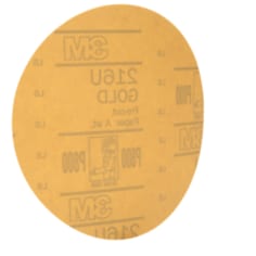3M™ Hookit™ Gold Paper Disc 216U, 00922, 6 in, P800A