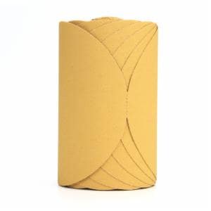 3M™ Stikit Gold Film Disc Roll, 01333, 6 in, P80 grade, 75 discs per roll, 6 rolls per caseimage