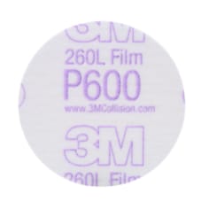 3M Hookit Finishing Film Disc, 00911, 3 in, P600